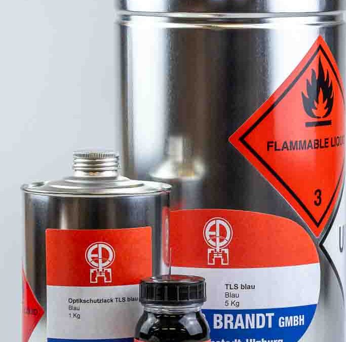 Optikschutzlack TLS blau 2002